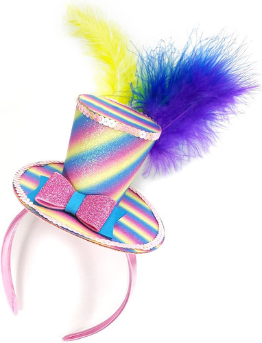 Mini top hat headband with - mini,