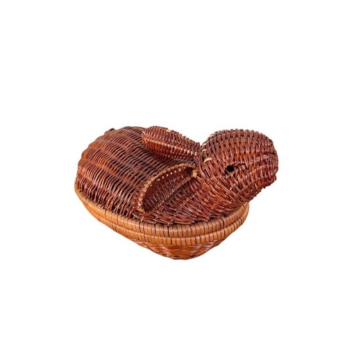 Vintage wicker bunny rabbit - vintage,