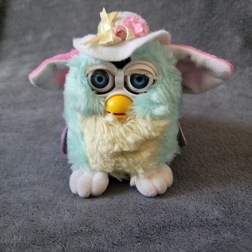 Furby easter spring hat flower - easter,